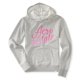 thumbnail image 2 of Aeropostale Sudadera con capucha para mujer Foil Script, gris, mediana Aeropostale Sudadera, 2 of 2