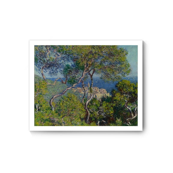 Monet Canvas Prints Wall Art, Bordighera by Claude Monet Famous Paintings Reproduction, Monet Classic Art Poster Prints