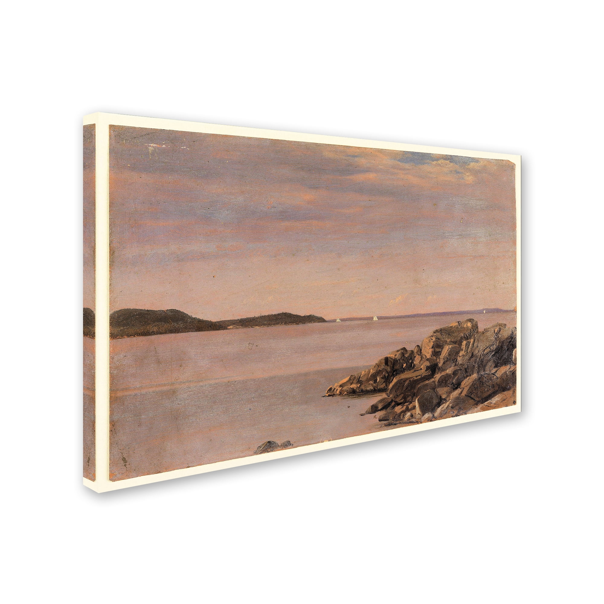 Trademark Fine Art 'Mt Desert Island Maine' Canvas Art by Church