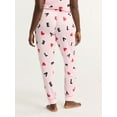 thumbnail image 2 of Joyspun Women's and Women’s Plus Hacci Knit Sleep Joggers, Sizes XS to 3X, 2 of 5