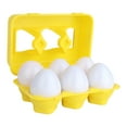 thumbnail image 3 of Grusce Matching Eggs Shape and Puzzle Toys Baby Egg Matching Toys Simulation Children Toy Preschooler Education Toy Baby Boy Girl Easter Egg Toys Kids Birthday Gift, 3 of 10