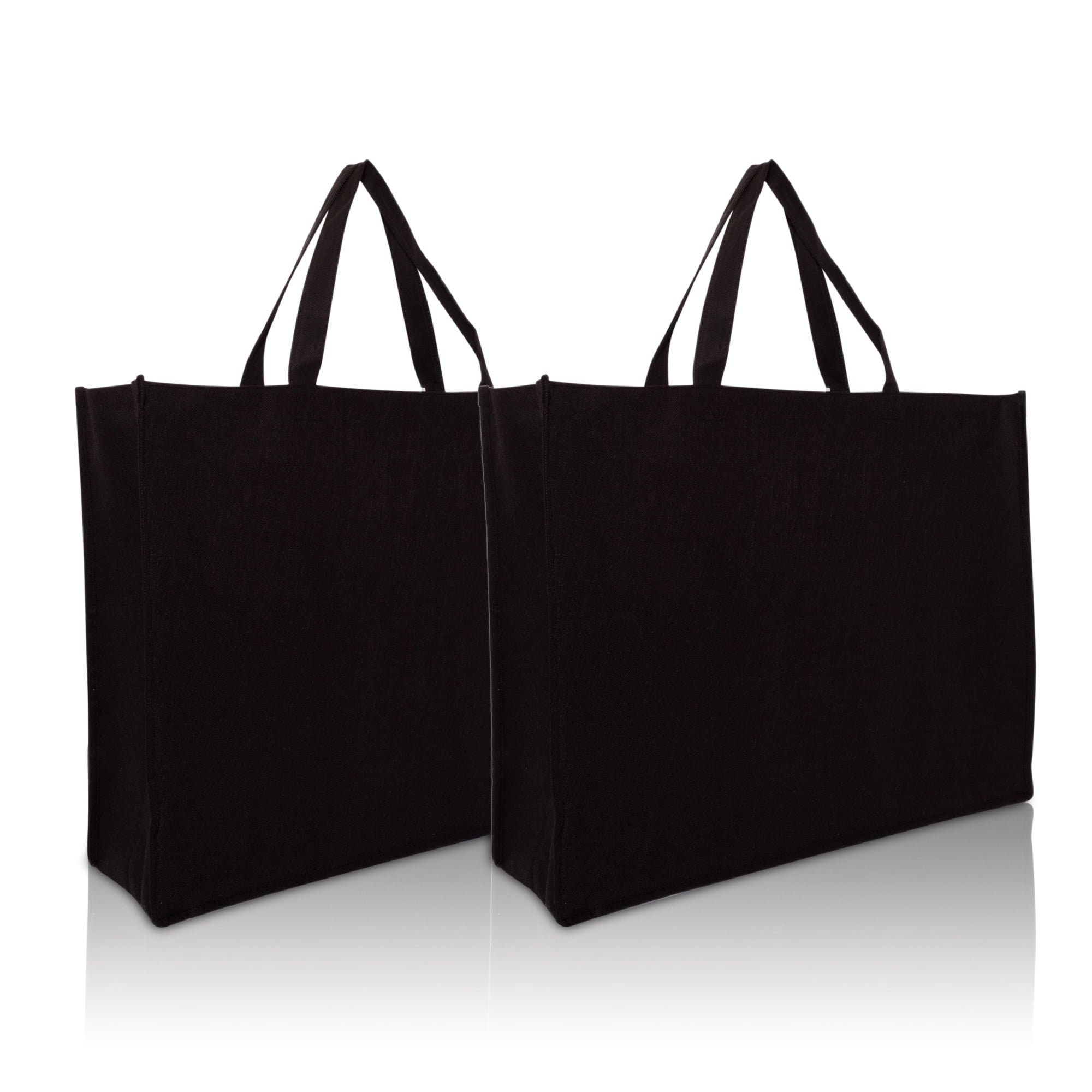 DALIX 20" Extra Large Reuseable EcoFriendly Recycled Material Tote Bag