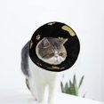 thumbnail image 1 of Dog Paw Prints Soft Cat Dog Recovery Collar Adjustable Cat Cone Wound Healing Protective After Surgery for Cats, 1 of 7