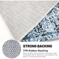 thumbnail image 6 of GLATTICE Throw Rugs with Rubber Backing Washable Small Area Rug 2x3 Blue Front Door Mat Ultra Soft Printed Oriental Floral Rug Indoor Mat for Entryway Porch Hallway, 6 of 8