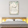 thumbnail image 6 of Psalm 145 9 Bible Scripture Wall Art Prints The Lord Is Good To All Bible Verse Poster Landscape Vertical Canvas Paintings for Living Room (12.00''''x16.00'''',Framed), 6 of 6