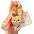 thumbnail image 1 of Llavero lindo de PVC Shiba Inu para mujer y niña, regalo creativo de Año Nuevo, 1 of 3