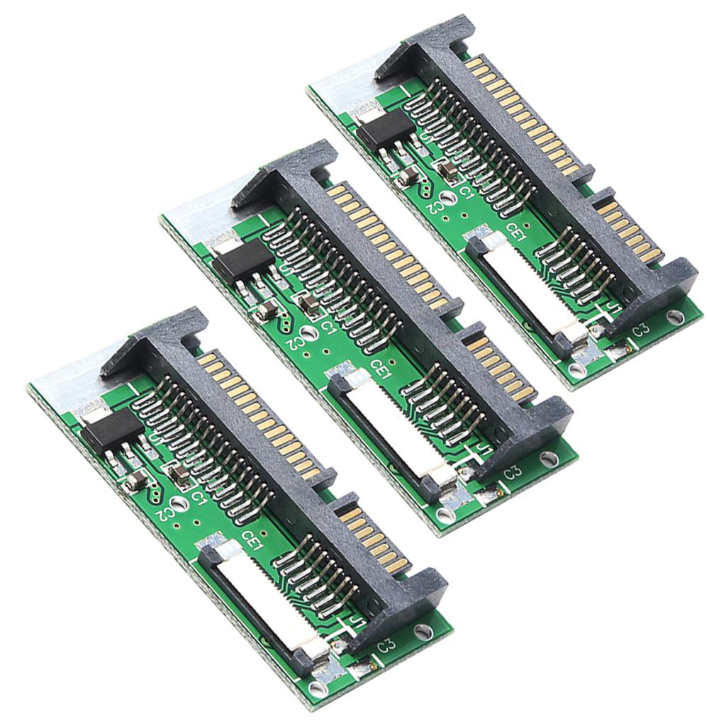 24Pin ZIF CE to 22Pin SATA Converter Adapter Card for Desktop/Laptop PC 2 Pieces 1.8 inch LIF to 2.5 inch SATA