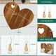 thumbnail image 2 of Juego de tablas para quesos Patelai Bridal Shower en forma de corazón, madera, 2 of 6