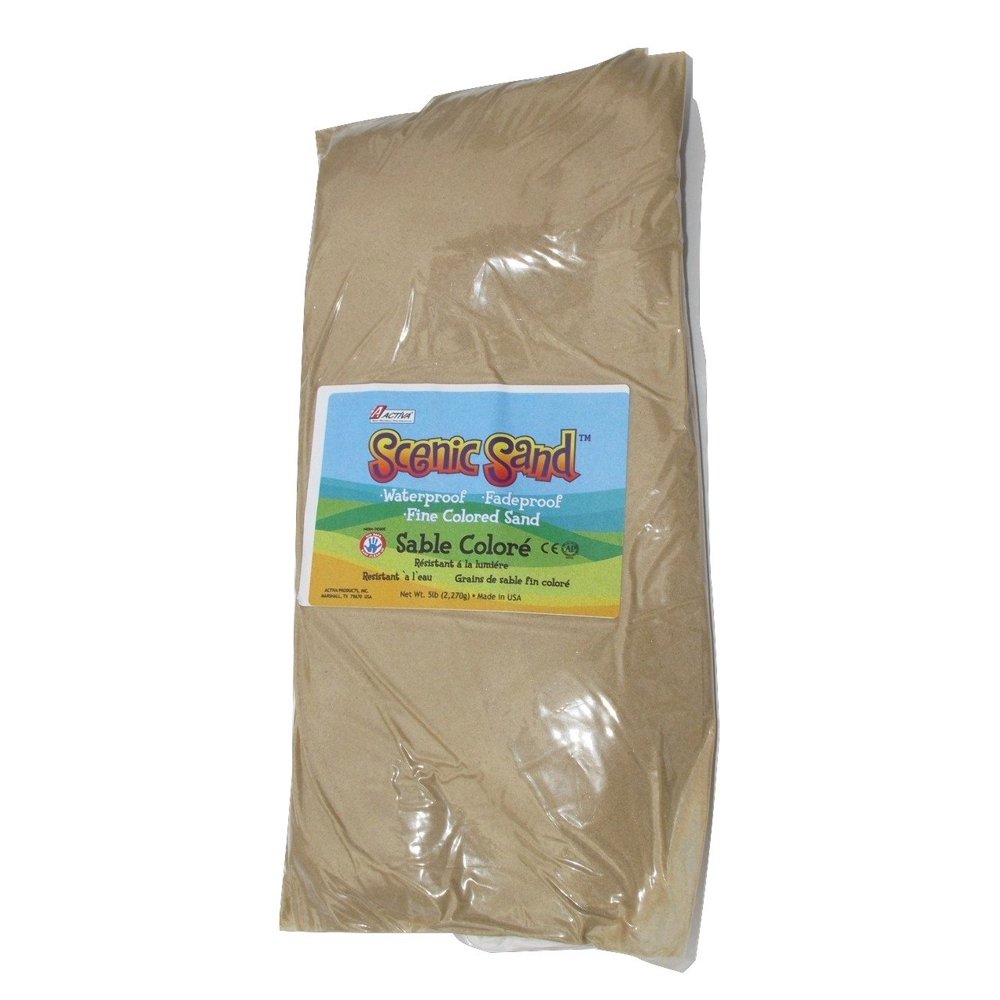 ACTÍVA 5 lb. Bag of Light Brown Colored Sand Scenic Sand Walmart