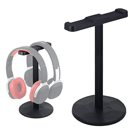 MEEAJA Headphone Stand Holder, Universal Aluminum Alloy Gaming Headset Holder Table Display Rack Hanger Support for All