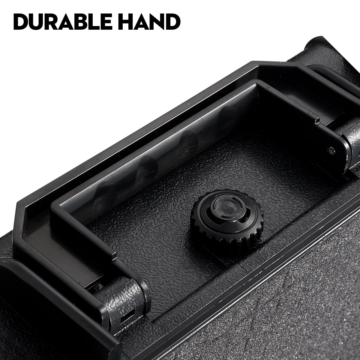Small Hand Held Black Waterproof Locking Ruggid Dust Proof Hard Case 31157