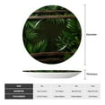 thumbnail image 2 of Gaeub Framed Greenery Wall Art Print Ceramic Plate,Dinner Plates,Bone China Decorative Plates with Display Stand,Art Ceramic Ornaments for Wall Hanging Decoration-6in, 2 of 6