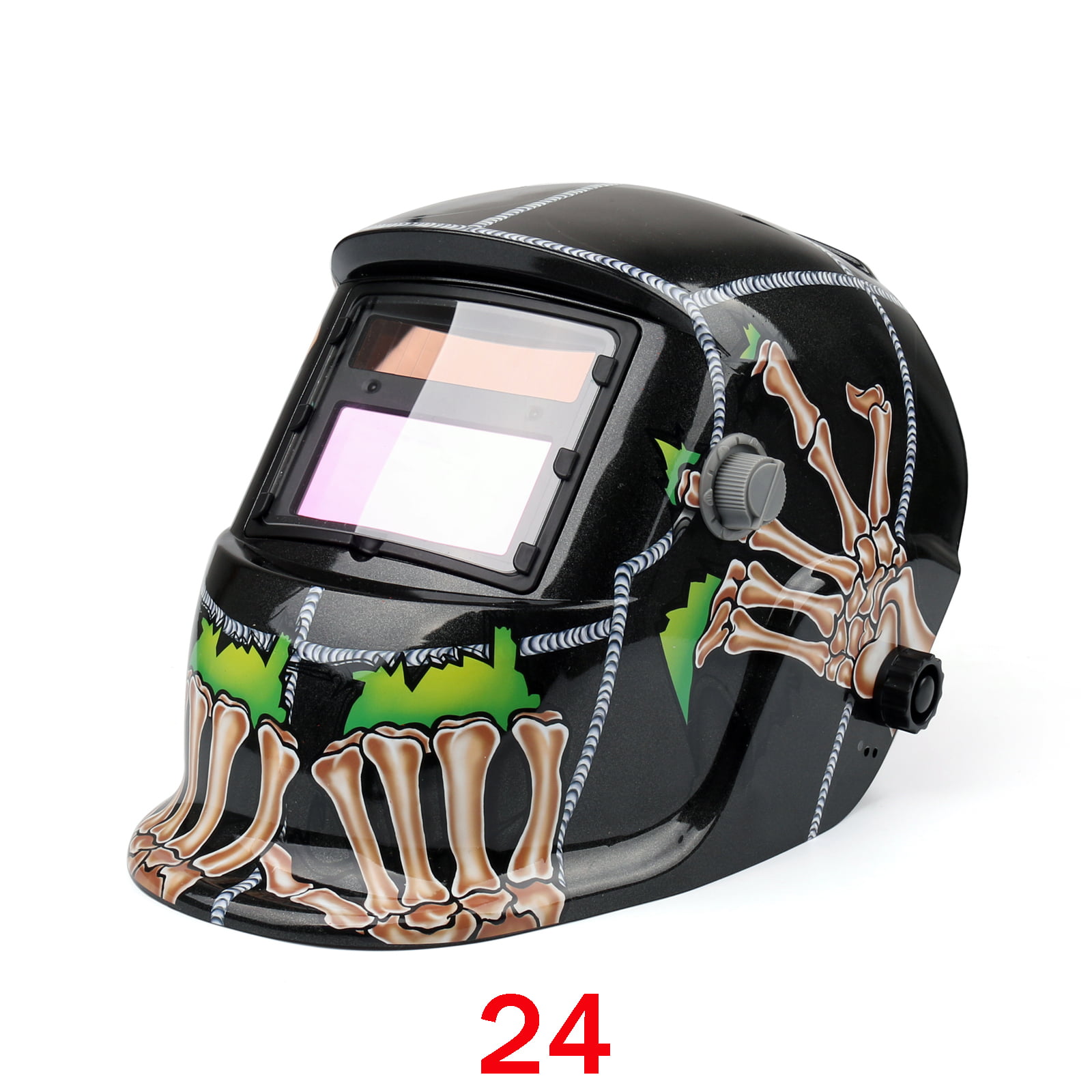 Solar Auto Darkening Welding Helmet Arc Tig Mig Mask Grinding Welder Terminator