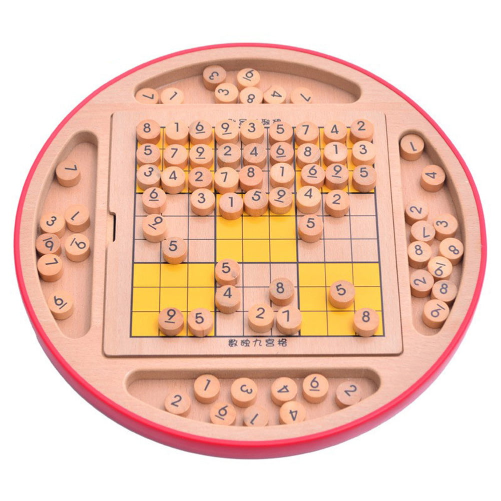 Kids Toys Children Aeroplane Chess Wooden Chess Board Game For Child Boys Toy LC 