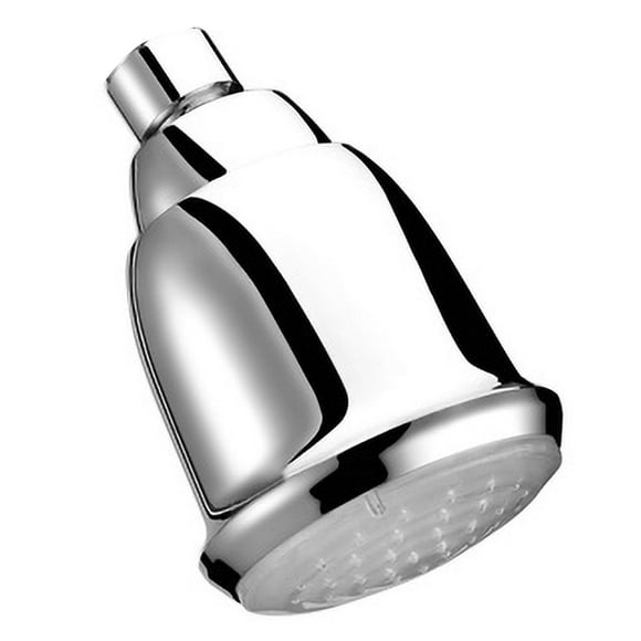 Generic LED Shower Head with 3 Colors Light Automatically Changing High Pressure Rain Showerhead Bathroom Shower Head Polished Chrome Bath Rain Shower Head Replacement