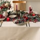 thumbnail image 5 of Bewildely Camino de navideño con estampado a cuadros, materiales de primera calidad, regalo navideño, mantel individual navideño para granja Kits de decoración para fiestas, 5 of 6