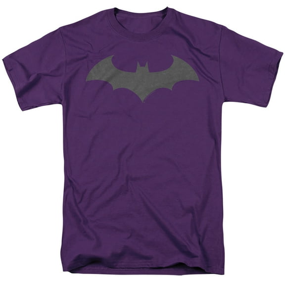 Batman Hush Logo Unisex Adult T Shirt, Purple, Small