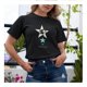 thumbnail image 3 of Playera Fan Army Wonder Woman Talla G Stars Negro, 3 of 4