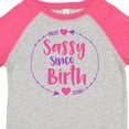 thumbnail image 4 of Inktastic Sassy Since Birth, Sassy, Sassy Girl, Arrow, Hearts Girls Toddler T-Shirt, 4 of 5