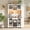 70.9"+White+MDF, variant on LHYY 70.9"Kitchen Pantry Storage Cabinet Rustic Buffet Cabinet,Kitchen Hutch Cabinet with LED Outlets Food Pantry Cabinet with Doors and Shelves Wine Rack for Dining Room,White