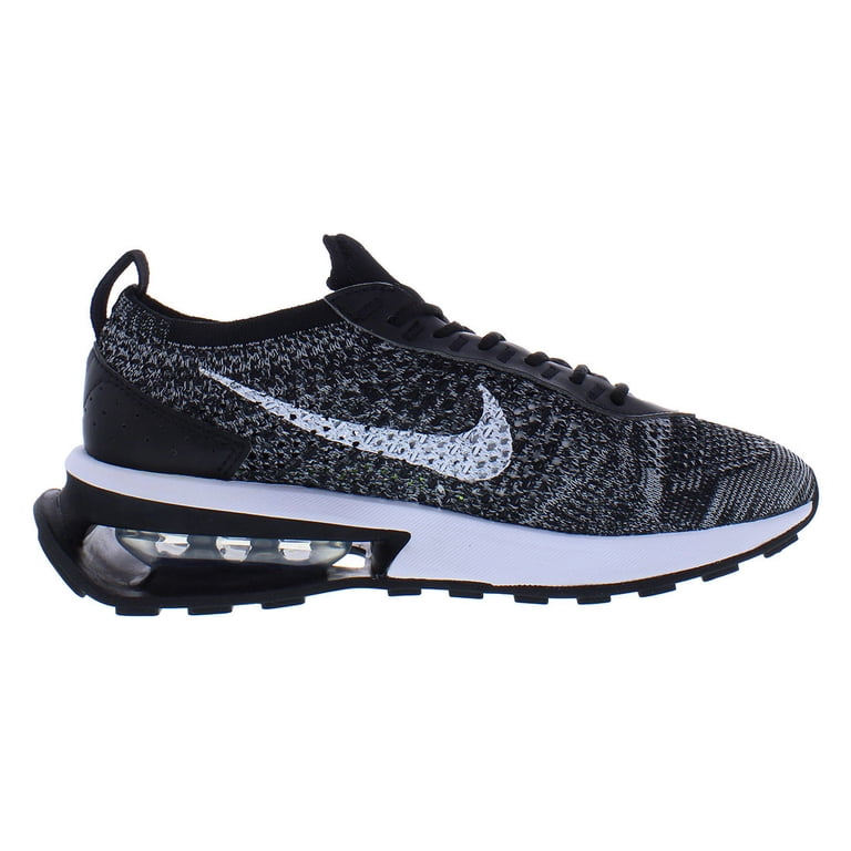 Nike Black and White Flyknit 11.5 NIKE FLYKNIT RACER BLACK-WHITE-WHITE-VOLT SZ 11.5 W13  main image 2
