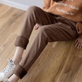 thumbnail image 2 of Leggings for Women,Warm Fleece Lined Leggings Winter Thick Thermal Tight Elastic Workout Yoga Trousers Wool Pants, 2 of 5