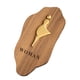 thumbnail image 1 of Letrero para puerta de baño, decoración de baño, madera, universal, para hombre y mujer, decoración de inodoro, WC 25cmx12cm Mujer, 1 of 9
