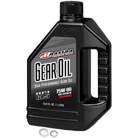Tusk Drivetrain Oil Change Kit with Maxima Oil For Yamaha BIG BEAR 400 IRS 4x4 2007-2012