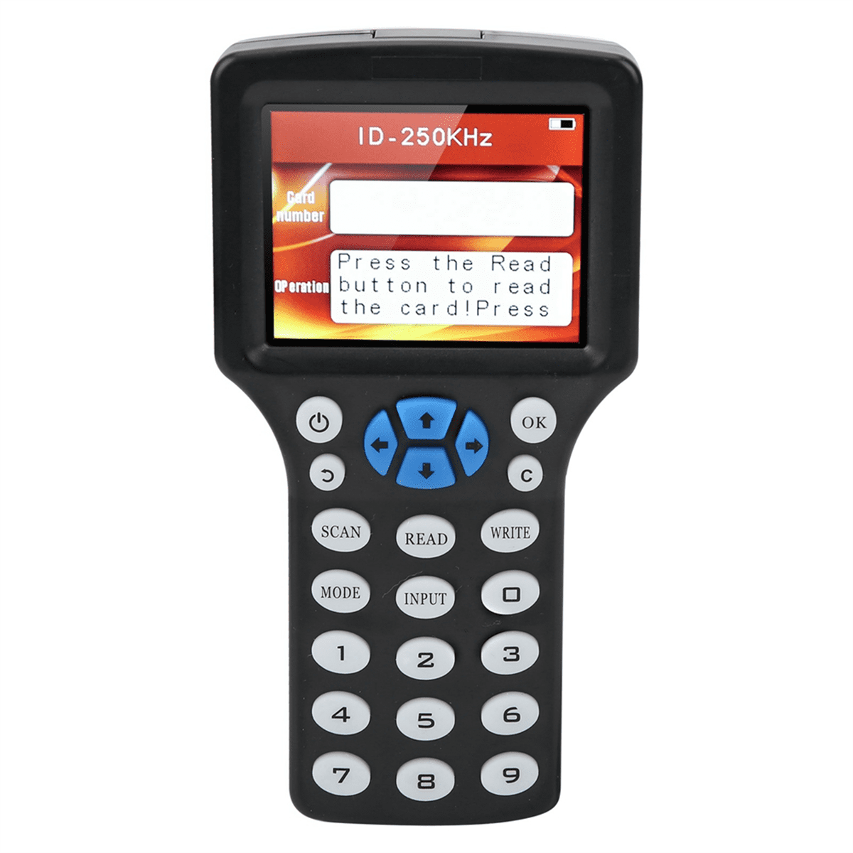 10 Frequency RFID NFC Smart Card Reader Writer Duplicator+5XCUID Card/Keychain 125K 13.56MHz RFID Copier Key Replicator