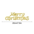 thumbnail image 2 of Lilixerw Christmas Word Signs Decoration,Merry Christmas Tree Ornaments,Christmas Decorations Hanging Piece,Festival Accessories,7.87 inch, 2 of 3