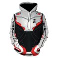 thumbnail image 3 of Marvel Avengers Endgame Quantum Realm Cosplay Disfraz Sudadera con capucha 3D para hombre y mujer Sudadera con capucha de Los Vengadores con cremallera End Game, 3 of 5