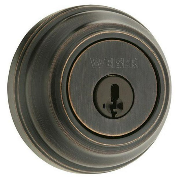 Weiser 9GD94710057 Single Cylinder Smart Key Deadbolt Bronze