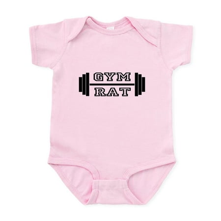 

CafePress - GYM RAT Infant Bodysuit - Baby Light Bodysuit
