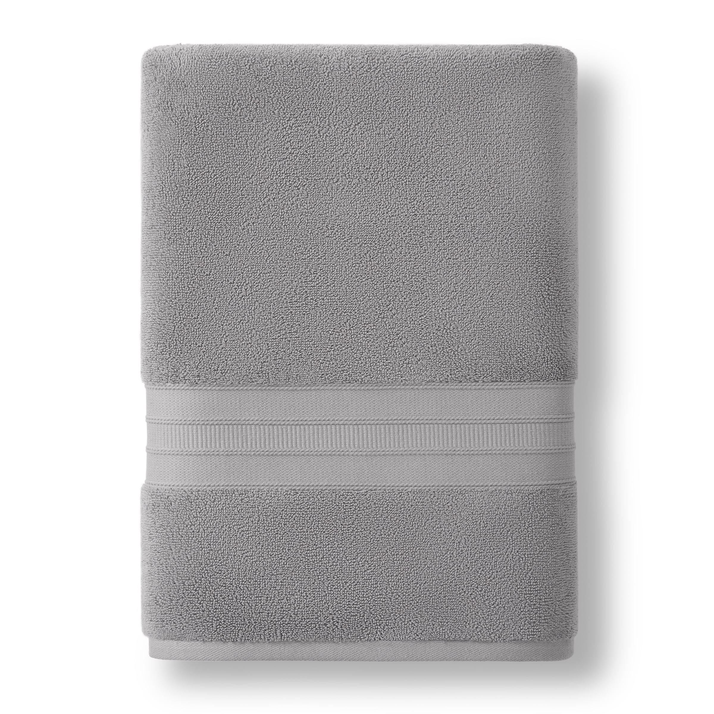Wamsutta 1846 Luxury Solid Bath Sheet 2 Piece Set, Grey