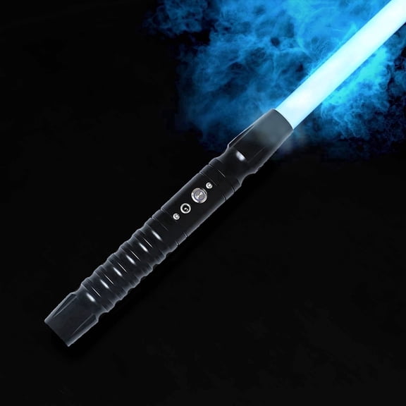 KBASE Force FX Electronic Lightsaber - Heavy Dueling Galaxy RGB Saber with Infinite Colors & 7 Sound Fonts for Adults