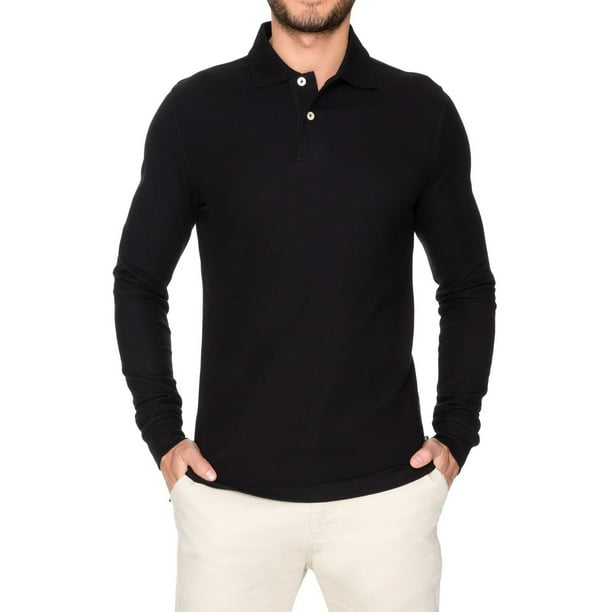 Lee Uniforms Lee Uniforms Young Men's Modern Fit Long Sleeve Polo