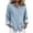 Light Blue, variant on Women's Vintage Retro Denim Button Down Jacket Long Sleeve Lapel Collar Dual Chest Patch Pockets Light Denim Multi Classic Shades for Street Outfits Weekend Strolls White XL