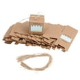 thumbnail image 2 of Caja 50 Piezas Kraft - Azul Gloria Cajas de dulces de papel Kraft, 2 of 8