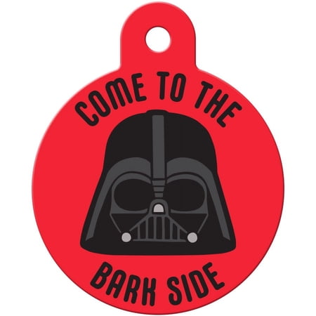 UPC: 0736511007824 | Darth Vader  Come to the Bark Side  Large Circle Star Wars Pet ID Tag