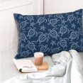 thumbnail image 4 of Naloa Sea Turtle Pillow Covers, Throw Pillow Case Cushion Covers,Cushion for Bedroom,Couch,Home-14"x20", 4 of 6
