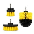 thumbnail image 5 of 3Pcs Drill Brush TeqHome Power Scrubber Cleaning Brush Set Drill Cleaner Combo Kit for Grout Floor Tub Shower Tile Bathroom Kitchen Car Surface Yellow, 5 of 8