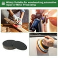 thumbnail image 7 of 50 Pcs Round Sandpaper 220 Grit Hook and Loop Sanding Sheets Universal for Automotive Refinishing 125x125mm Silicon Carbide Black, 7 of 7