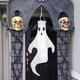 thumbnail image 3 of Decoración colgante de fantasma para Halloween, bandera de manga de viento de 43 pulgadas, decoración de Halloween para exteriores para patio, césped, porche, camino, árboles, 3 of 8