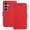 Red, variant on Allytechgroup Case for Samsung Galaxy S25 with Credit Card Slot, Slim Luxury PU Rugged Non-Slip Grip Shockproof Bumper Full Body Protective Cover Men Women Phone Case for Samsung Galaxy S25, Red