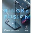 thumbnail image 2 of Ringke Fusion Compatible with iPhone 13 Mini Case, Transparent Hard Back Shockproof Bumper Cover - Smoke Black, 2 of 9