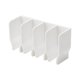 thumbnail image 3 of Organizador de almacenamiento para pasta de dientes, gran capacidad, caja para clasificar cosméticos faciales Blanco, 3 of 7