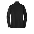 thumbnail image 6 of Port Authority Ladies Vertical Texture Full Zip Jacket-S (Black/ Iron Grey), 6 of 6