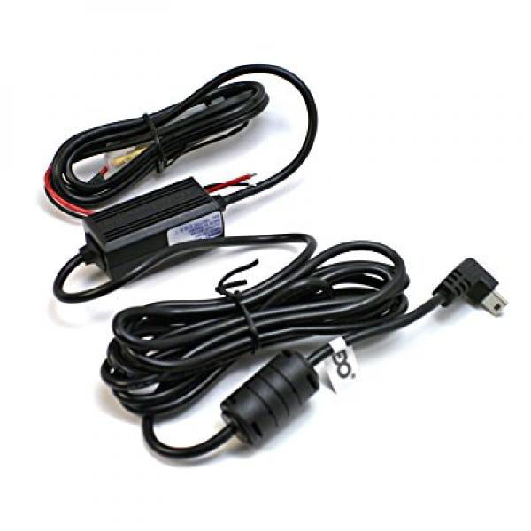 Direct Min USB Hardwire Car Charger Power Cord Kit for Cobra CDR820 Dash Cam DVR 