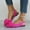 Hot Pink, variant on Flats for Women Pointed Toe Comfort Womens Flats with Bow Women's Fashion Casual Spring And Summer Shoes Solid Color Bow Pointed Toe Elastic Back Flat Sandals