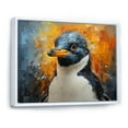 thumbnail image 2 of Designart "Portrait Of Curious Penguins I" Penguin Floater Framed Wall Art Prints, 2 of 5